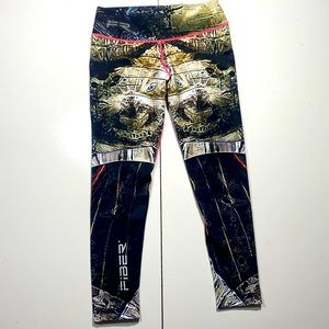 Fiber Heroes Limited Edition Print Woman’s Active Leggings One Size Fits All